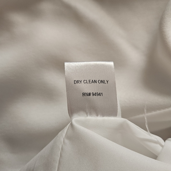 Intermix Dover Flounce Skirt Asymetrical White Size Small - Picture 10 of 13